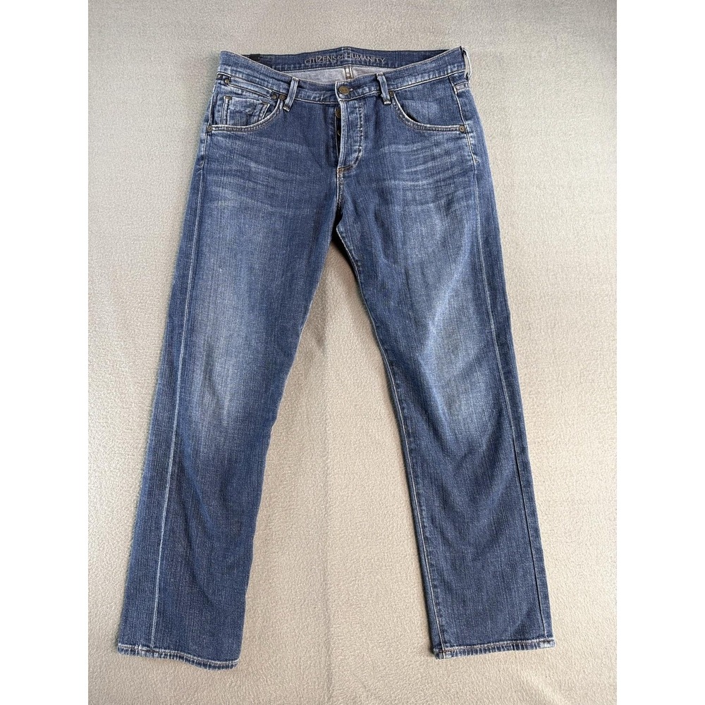 Citizens Of Humanity Dylan Relaxed Boyfriend Jeans Womens 28 Blue 1484-901